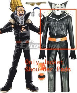 My Hero Academia Boku no Hero Akademia Present Mic Cosplay  - Only Jacket, Shoulder Pads