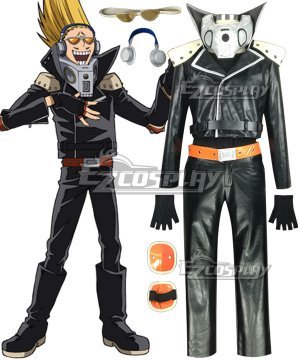 My Hero Academia Boku no Hero Akademia Present Mic Cosplay  - Artificial Leather