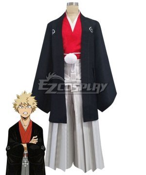 My Hero Academia Boku No Hero Akademia Katsuki Bakugou Happy New Year Kimono Cosplay