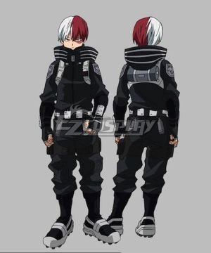 My Hero Academia World Heroes Mission Boku No Hero Akademia Shoto Todoroki Winter Suit Cosplay