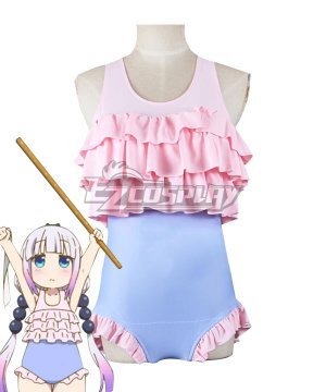 Miss Kobayashis Dragon Maid Kanna Kamui Swimsuit Cosplay