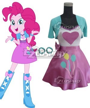 Equestria Girls Pinkie Pie Cosplay