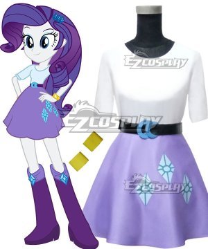 Equestria Girls Rarity Cosplay