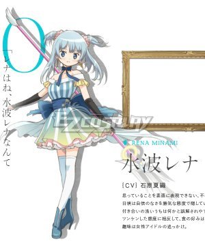 Magia Record: Puella Magi Madoka Magica Side Story Magireco Rena Minami Cosplay Costume