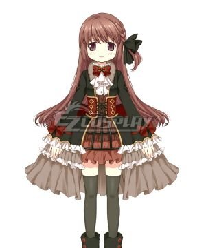 Magia Record: Puella Magi Madoka Magica Side Story Magireco  Touka Satomi Cosplay Costume