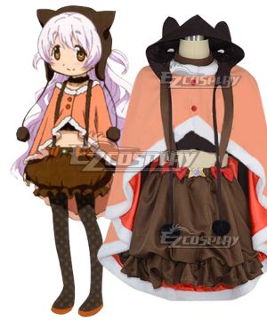 Puella Magi Madoka Magica the Movie: Rebellion Nagisa Momoe Charlotte Bebe Cosplay Costume