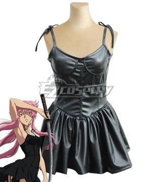 Gasai Yuno Black Dress Cosplay