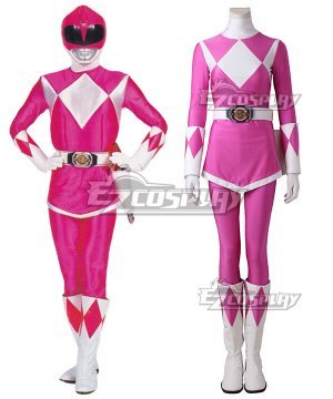 Mighty Morphin Power Rangers Pink Ranger Cosplay  - Without Boots