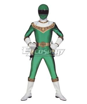 Zeo Ranger IV Green Cosplay
