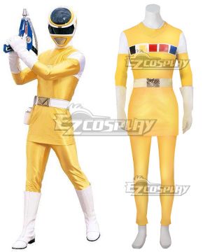 In Space Yellow Space Ranger Cosplay