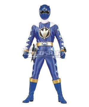 Power Rangers Dino Thunder Blue Dino Ranger Cosplay Costume