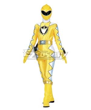 Dino Thunder Yellow Dino Ranger Cosplay