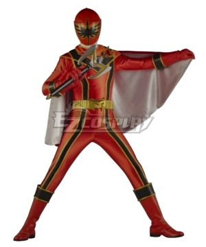 Power Rangers Mystic Force Red Mystic Ranger Cosplay Costume