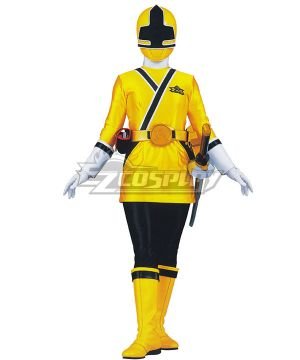 Samurai Yellow Samurai Ranger Cosplay