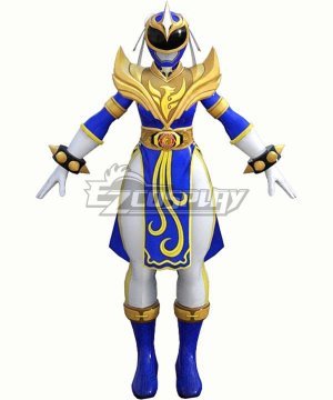  Battle for the Grid Street Fighter Blue Phoenix Ranger Chun-Li Ranger Cosplay