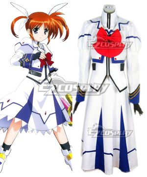 Nanoha Takamachi Battle Suit Cosplay