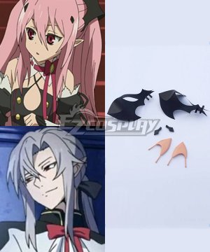 Battle in Nagoya Owari no Serafu Vampire Reign Krul Tepes Ferid Bathory Crowley Eusford Earrings Cosplay