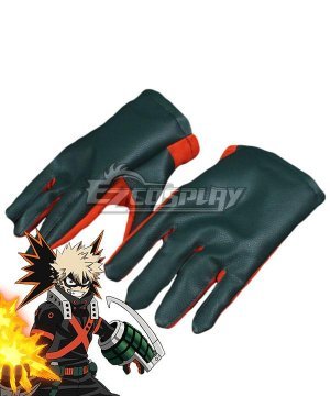 Boku no Hero Akademia Katsuki Bakugou Gloves Cosplay