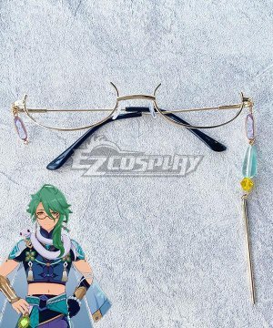 Baizhu Glasses Cosplay