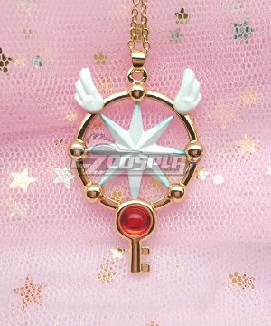 Cardcaptor Sakura: Clear Card Sakura Kinomoto Dream Key Necklace Cosplay