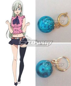 Nanatsu no Taizai Elizabeth Liones Hand Drawing Earring Ear clip Cosplay