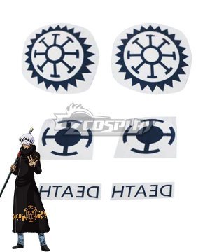 Trafalgar Law Tattoo stickers Cosplay