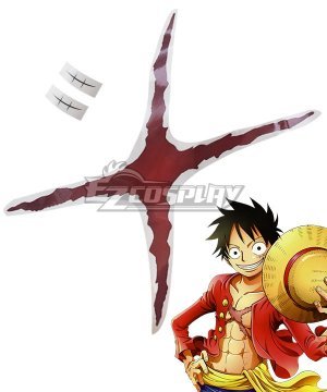 Monkey D Luffy Tattoo stickers Cosplay