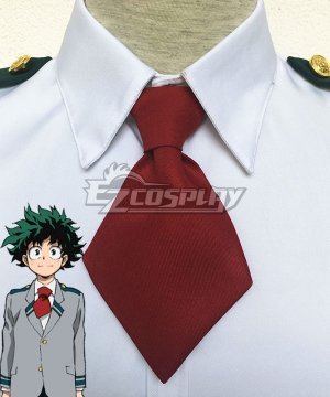 Boku No Hero Akademia Izuku Midoriya Deku Tie Cosplay