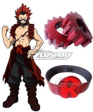 Boku No Hero Akademia Eijirou Kirishima Pauldrons Belt Cosplay