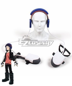 Boku No Hero Akademia Kyouka Jirou Headset Gloves Accessories Cosplay