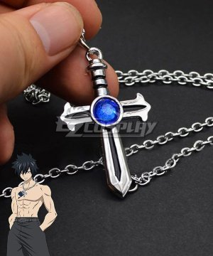 Fairy Tail Gray Fullbuster Necklace Cosplay Accessory Prop