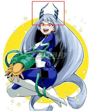 Boku No Hero Akademia Nejire Hado Horns Cosplay