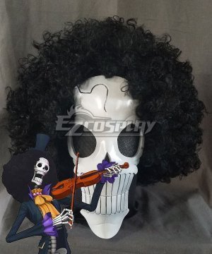 Brook Burukku Mask Cosplay  - Only Mask