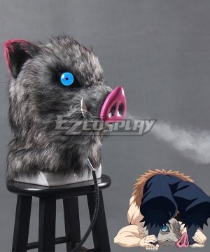 Demon Slayer: Kimetsu No Yaiba Inosuke Hashibira the Boar Head Mask Cosplay