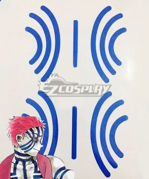 Demon Slayer: Kimetsu no Yaiba Akaza Komaji Tattoo stickers Cosplay