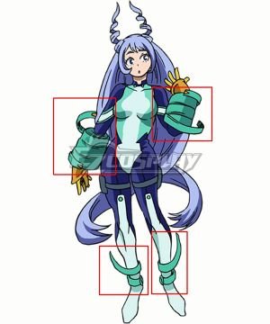 Boku No Hero Akademia Nejire Hado Arm and Leg Accessories Cosplay