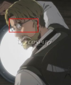 Shingeki No Kyojin Final Season Zeke Jaeger Glasses Cosplay