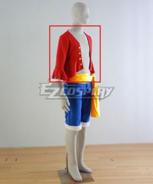 Monkey D Luffy Red Cosplay  Only Top