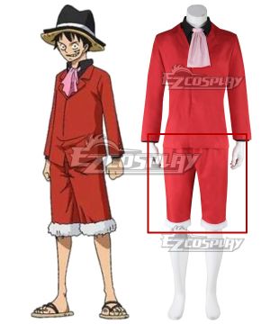 Monkey D Luffy Red New Cosplay  - Only Pants