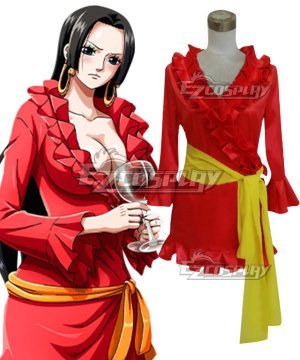 Boa Hancock Red Pajamas Cosplay