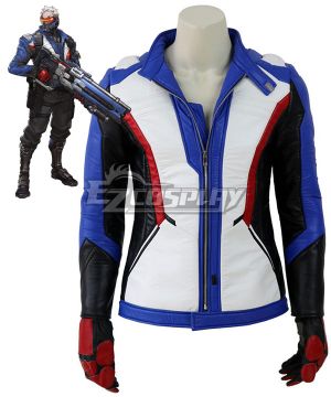 OW Soldier 76 John Jack Morrison Cosplay  - Only Coat and Gloves