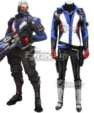 OW Soldier 76 John Jack Morrison Cosplay