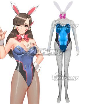 OW D.Va DVa Hana Song Playboy Bunny Girl Cosplay