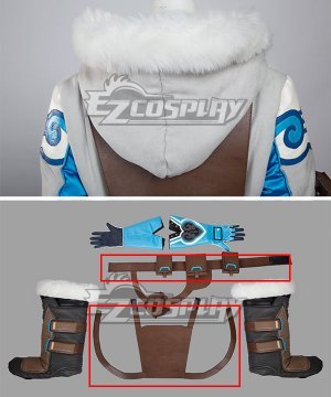 OW Dr. Mei Ling Zhou Cosplay  Only Vest Belt