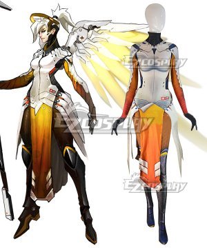 OW Mercy Angela Ziegler Cosplay