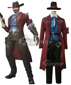 OW Riverboat Jesse McCree Cosplay  - Starter Edition