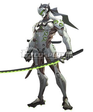 OW Genji Shimada Cosplay  - Spandex, Only Jumpsuit, No Mask