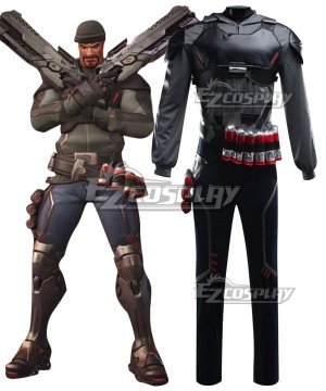 OW Reaper Gabriel Reyes Blackwatch Cosplay