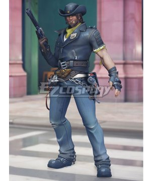 OW Storm Rising Skin Deadlock McCree Jesse McCree Cosplay