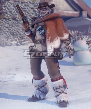 Overwatch  Jesse McCree Winter Wonderland Mountain Man Cosplay